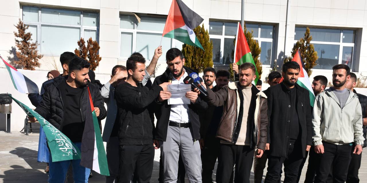 Şırnak'ta İsrail protestosu