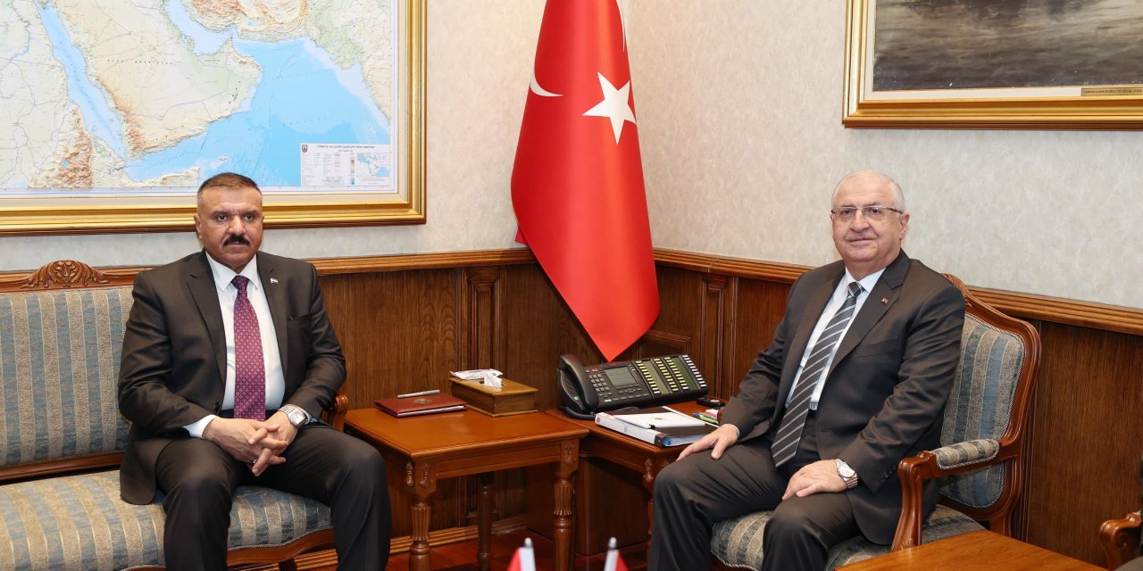 MSB Bakanı Güler Irak İçişleri Bakanı Abdülemir Şimmeri'yi ağırladı