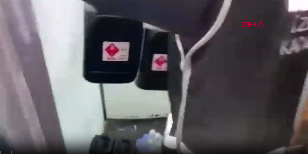 Sahte alkol tezgahı ortaya çıktı. Dezenfektan şişesinde sattılar