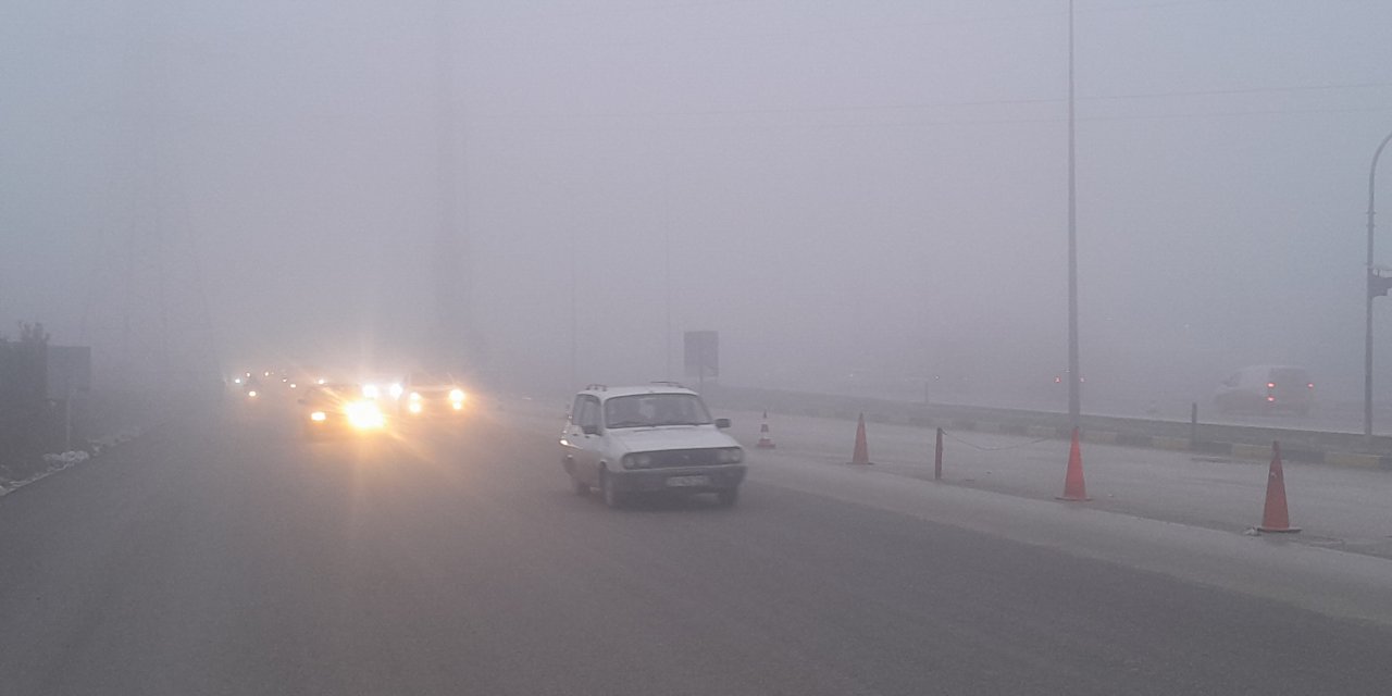 Adıyaman ve Şanlıurfa'da sis etkili oldu