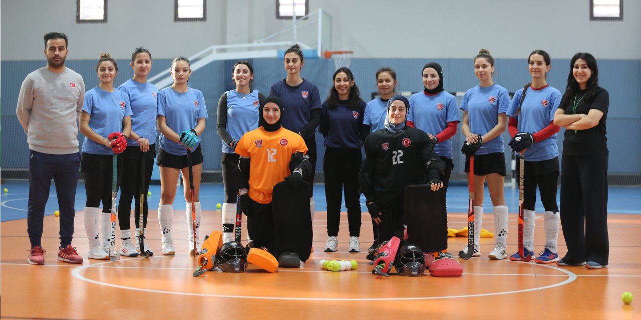 Ümit Milli Kadın Hokey Takımı Avrupa'daki başarısını sürdürmek istiyor