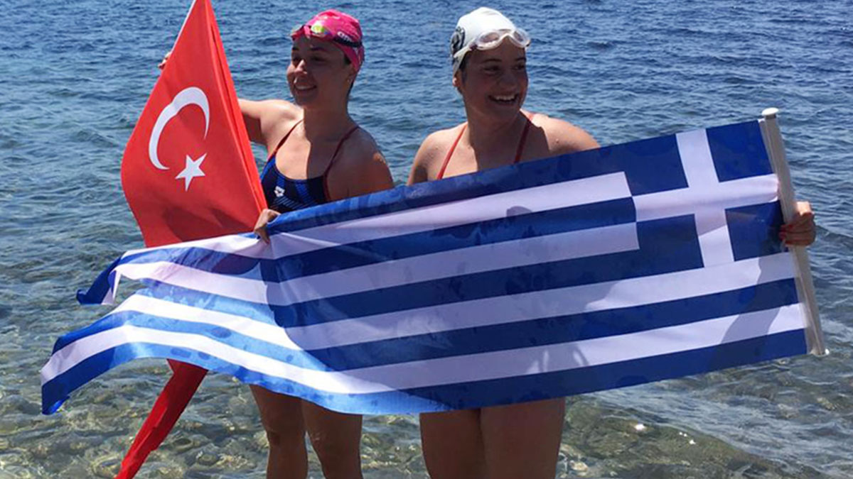 Halikarnassos İki Yaka Kültür Festivali: Türk-Yunan dostluğu için yüzdüler