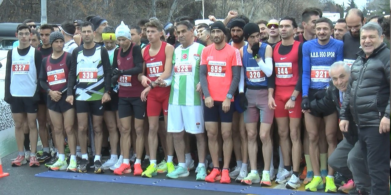 Ankara'da Atatürk için koştular