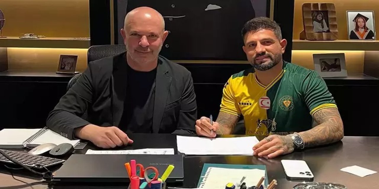 Bodrumspor'dan dün ayrıldı bugün yeni takımına imzayı attı