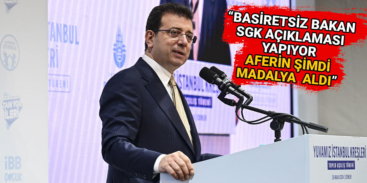 İmamoğlu'ndan AKP'ye: Yönetecek belediyeniz bile kalmayacak