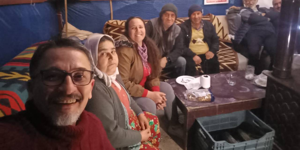 Akbelen Ormanları direnişçileri yeni yıla direniş çadırında girdi