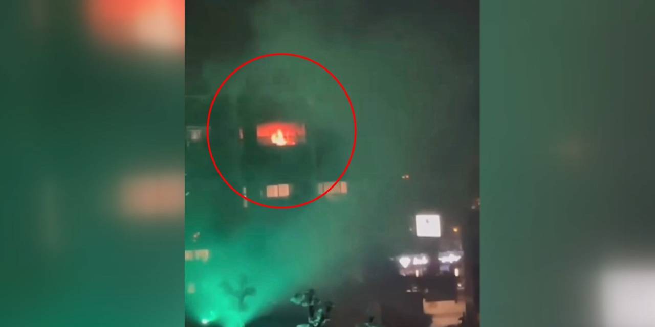 Yılbaşı gecesi atılan havai fişekler ortalığı savaş alanına çevirdi