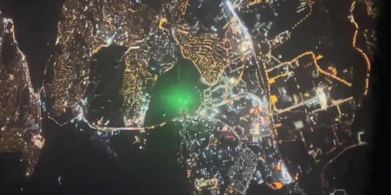 Uçağa lazer tutanların cezası belli oldu