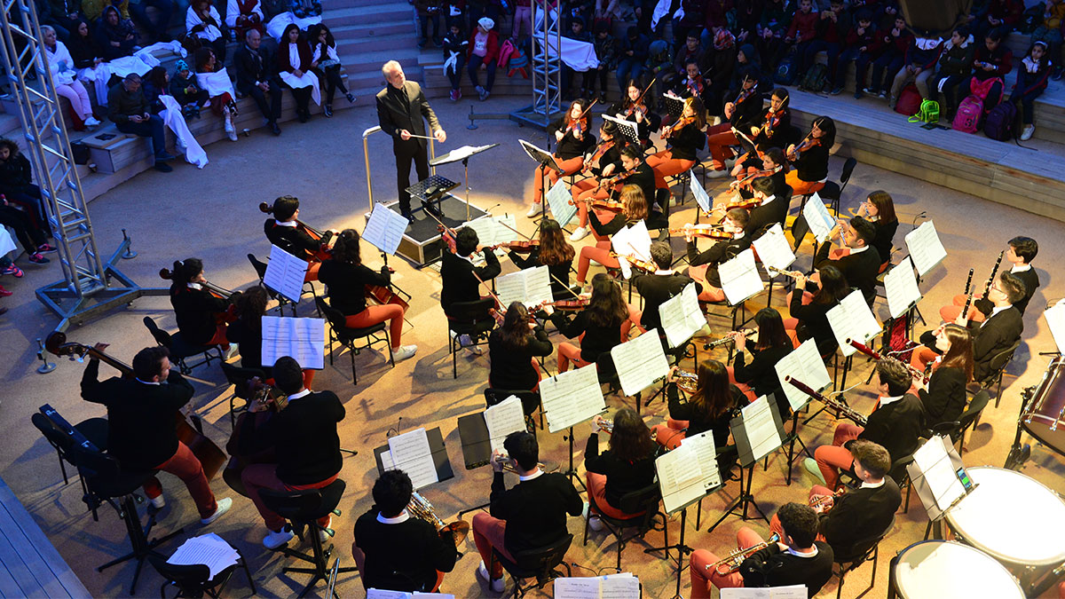 Göbeklitepe'de çocuklara özel senfoni konseri