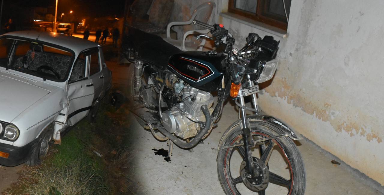 Motosiklet kazasında 2 çocuk can verdi