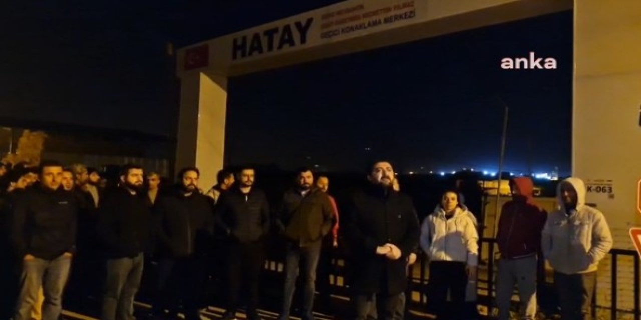 Hatay'da konteyner kentte elektrikler kesildi