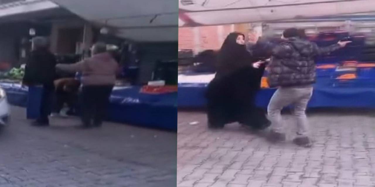 Pazarcıların kavgasında silah çekildi!