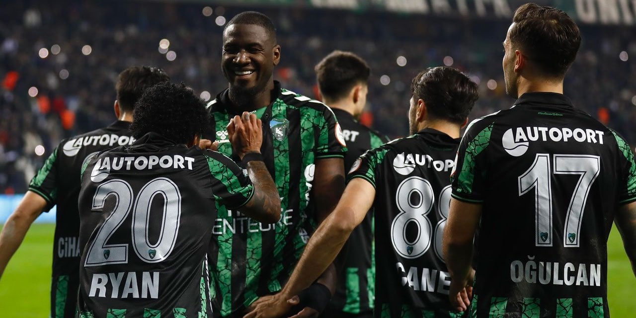 TFF 1. Lig’de tarihe geçen maçı Kocaelispor kazandı