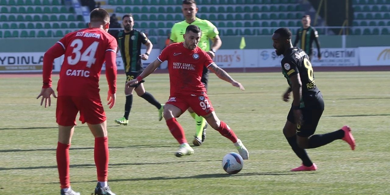 Şanlıurfaspor Ahlatcı Çorum maçı berabere bitti