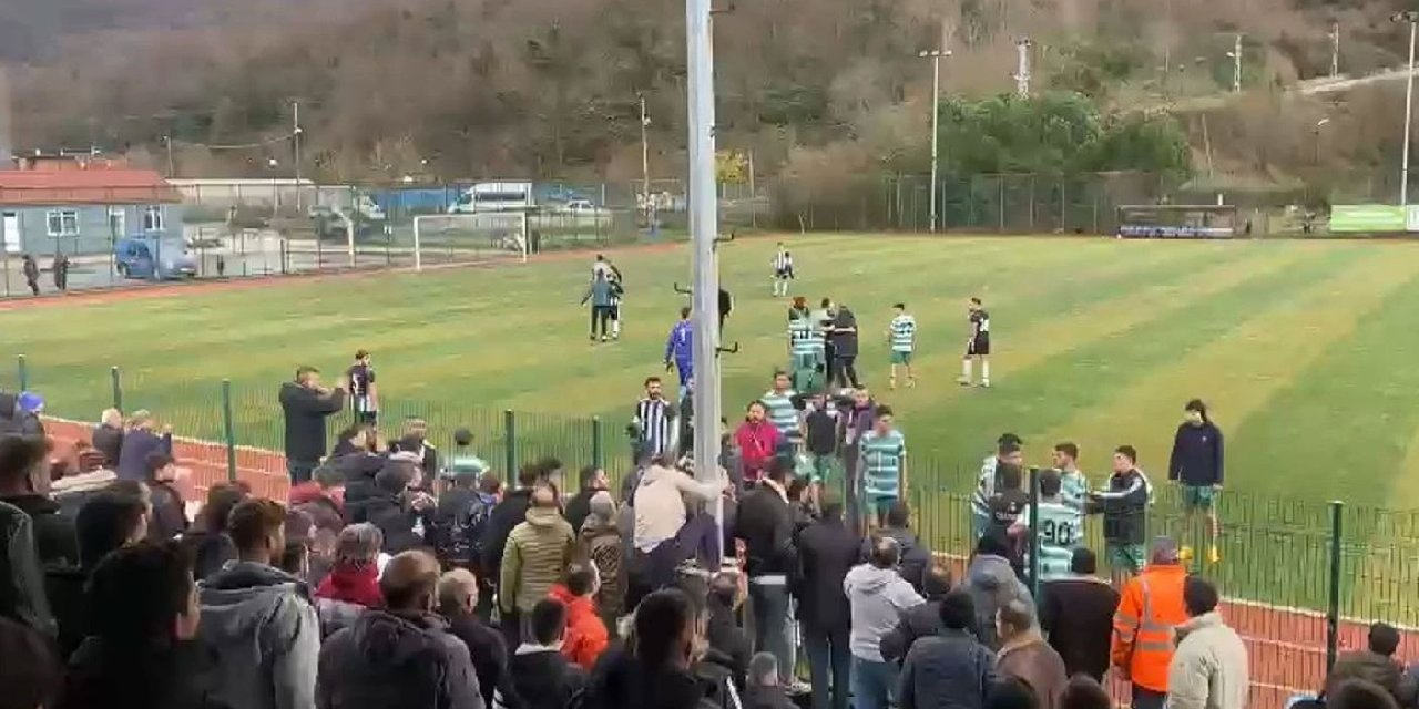 Olaylı maç TFF'ye gidiyor