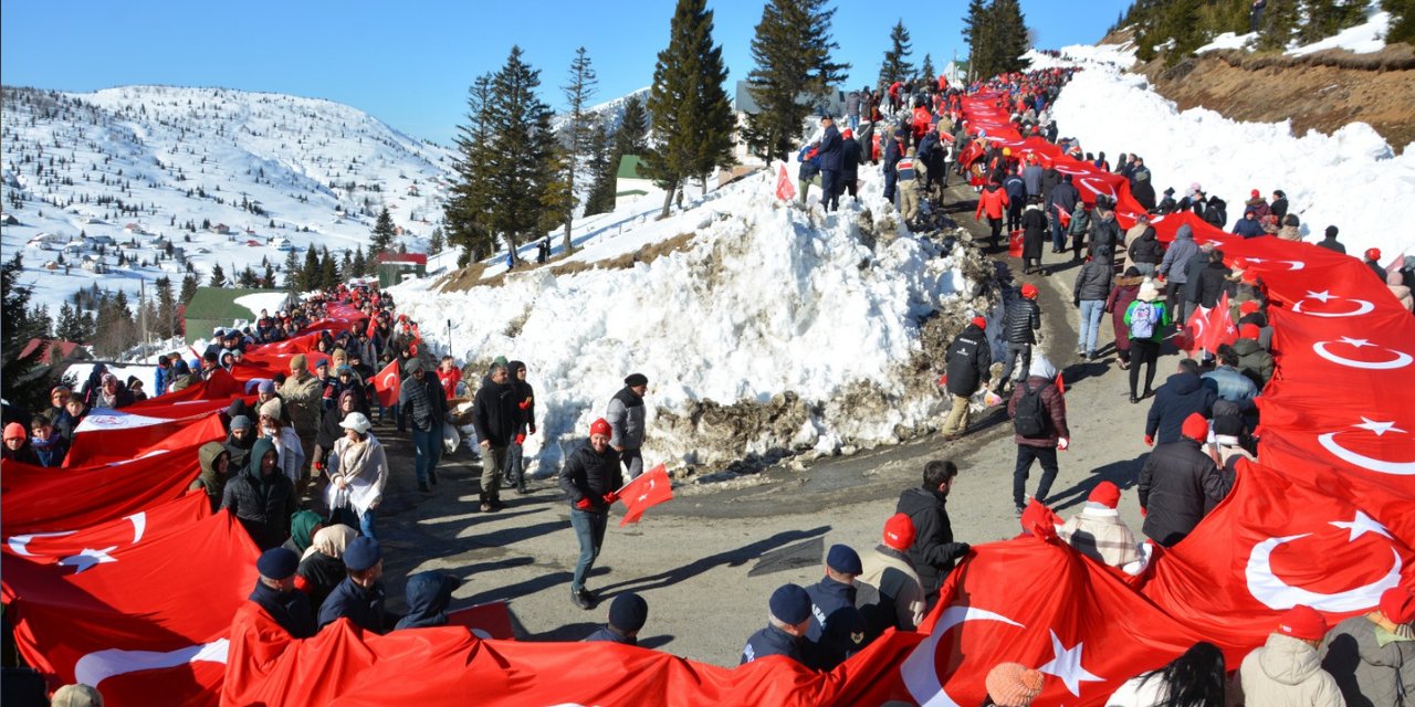 Sarıkamış Şehitlerini Anma Yürüyüşü