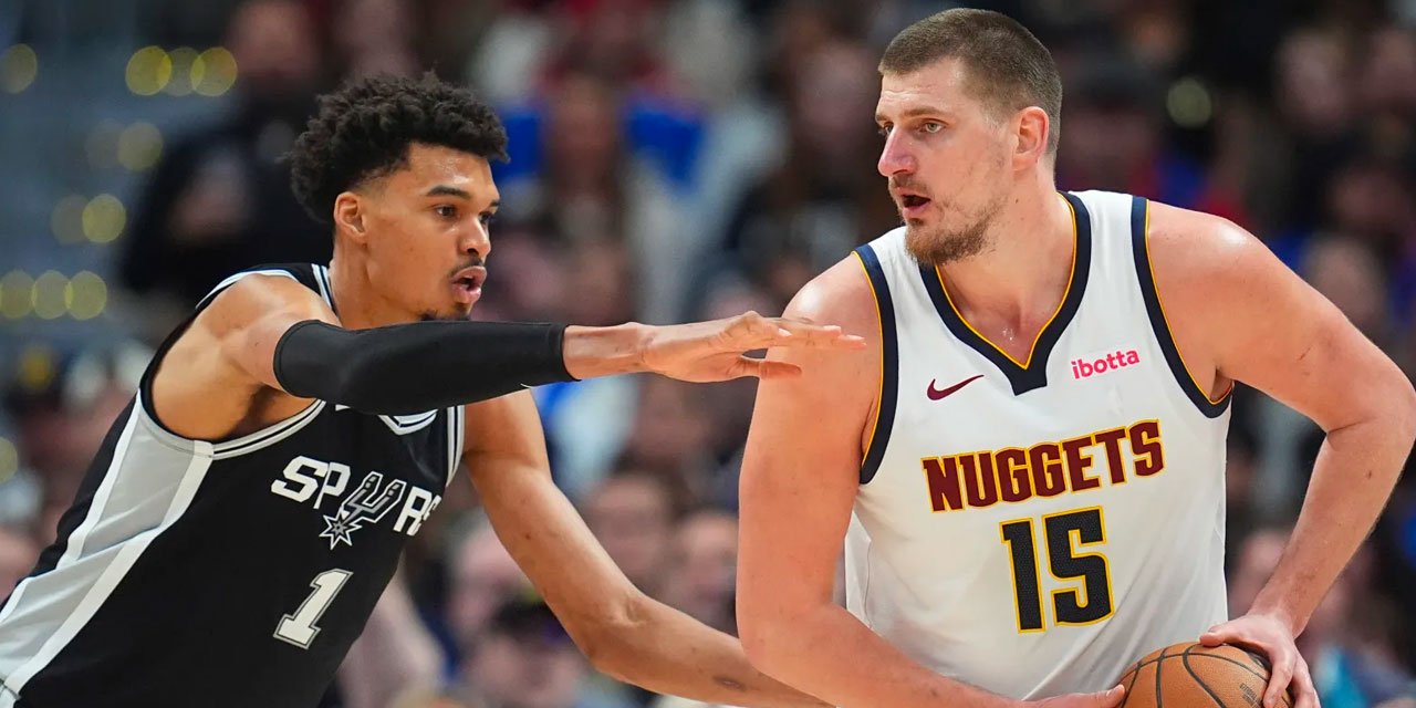 Jokic 46 sayı attı. 233 sayılık maçı Nuggets kazandı