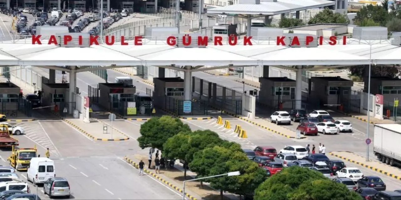 Avrupa'ya açılan sınır kapılarından geçişler 2024'te arttı