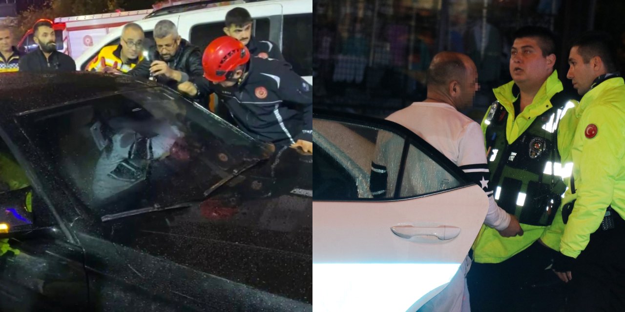 Aracında hareketsiz yatan sürücü için ekipler seferber oldu