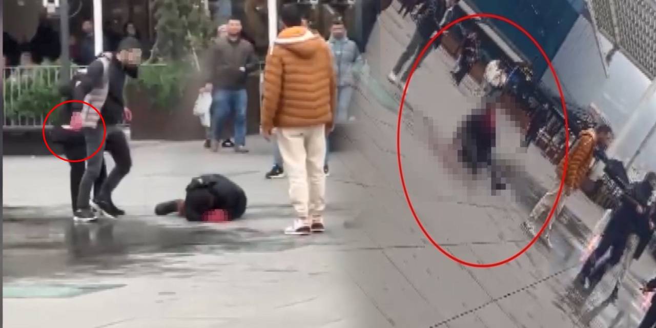 AVM önünde vahşet! Amcasını 15 kez bıçakladı