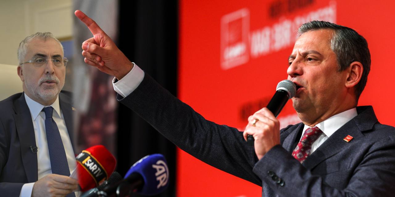 Özgür Özel'den Çalışma Bakanı Vedat Işıkhan çok sert sözler