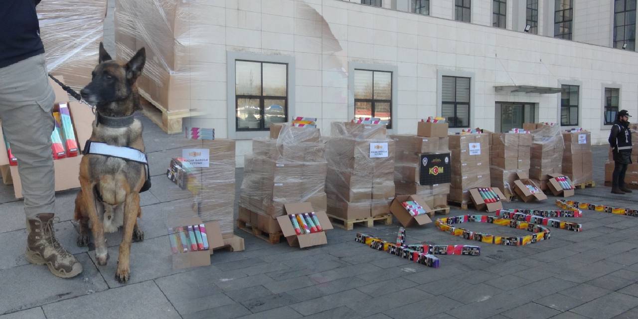 4 milyon 706 bin lira değerinde kaçak tütün yakalandı