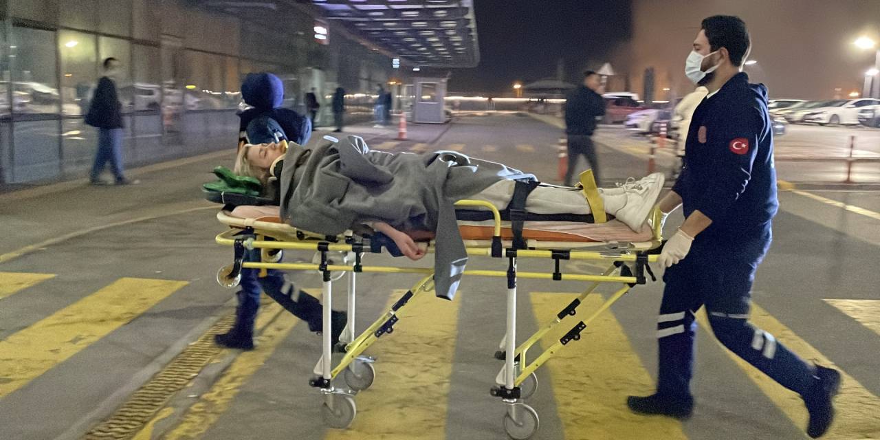 Eskişehir'de bir kadın 10 metre yüksekten düştü. Arkadaşları emniyette