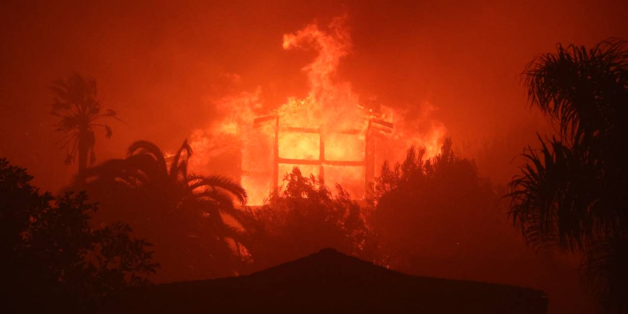 Cehenneme dönen Los Angeles'da lüks evler yağmacıların hedefinde