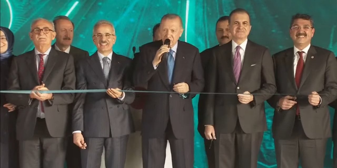 Erdoğan açılışta gelen tepkiyi beğenmedi: Sesiniz çıkmıyor hayret