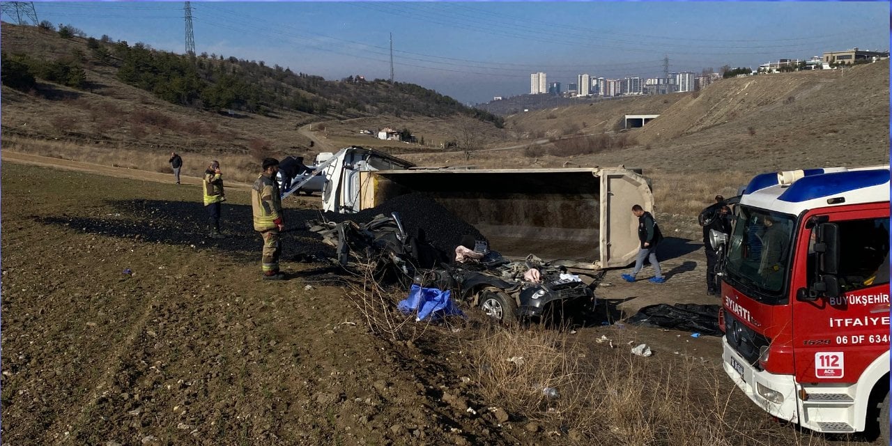 Ankara'da kaza: 3 belediye personeli hayatını kaybetti