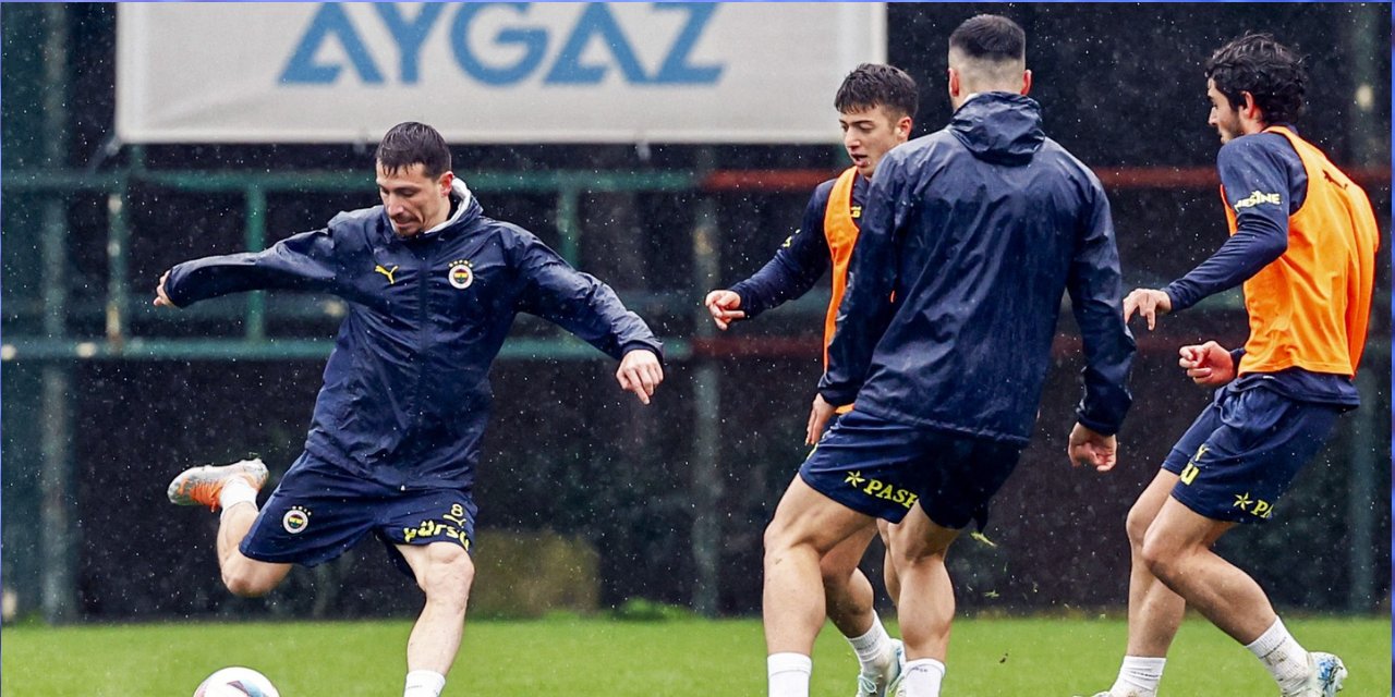 Fenerbahçe'yi yağmur da durduramadı