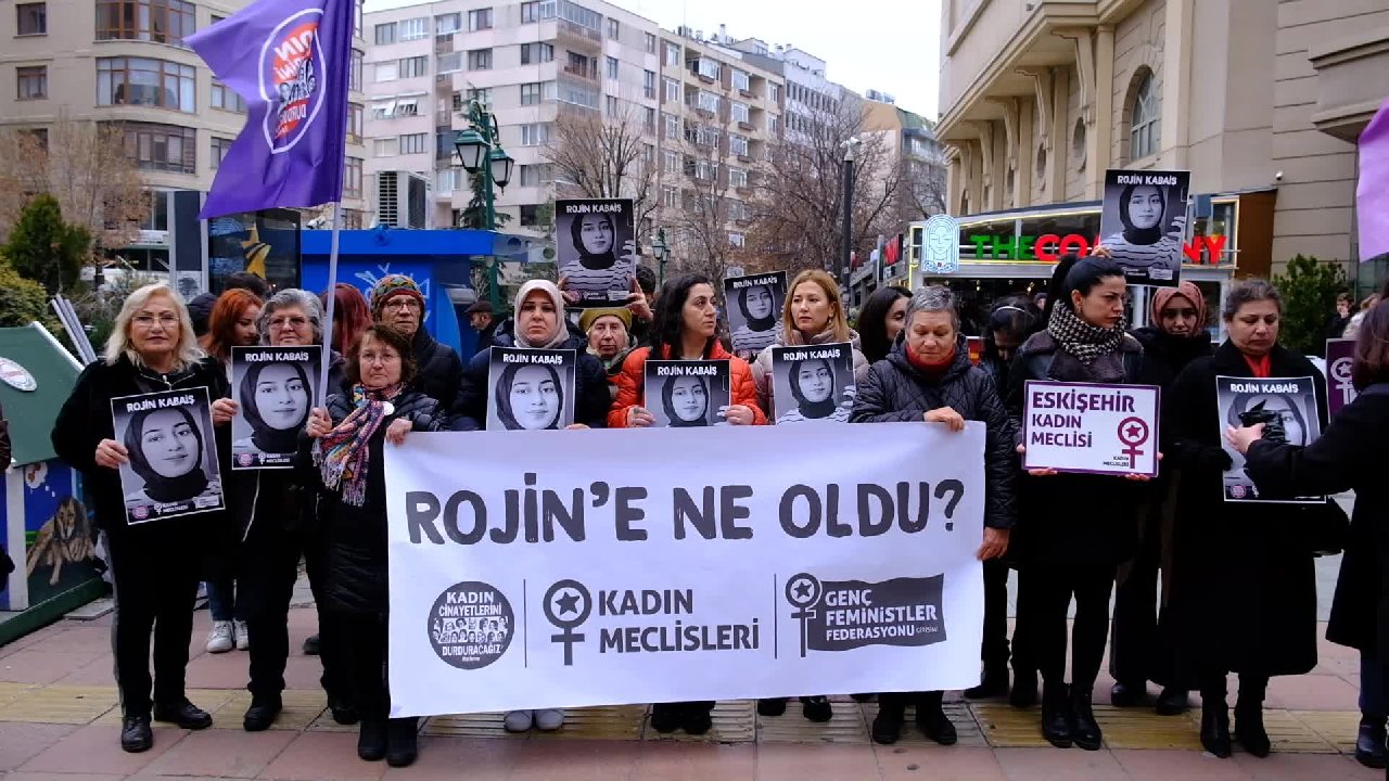 Eskişehir'de Rojin için kadınlar sokağa çıktı