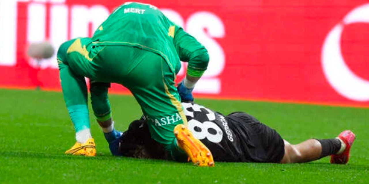 Gedson Fernandes hastaneye kaldırıldı