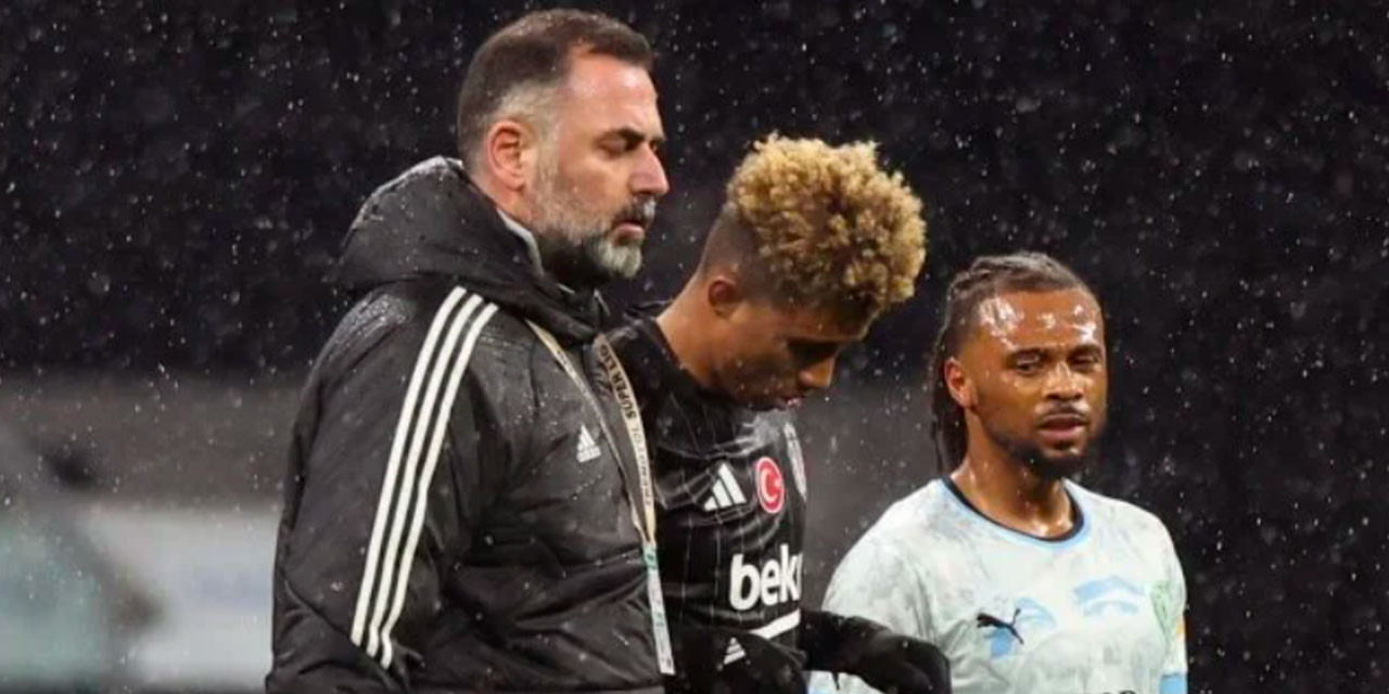 Hastaneye kaldırılmıştı. Beşiktaş Gedson Fernandez'in durumunu açıkladı