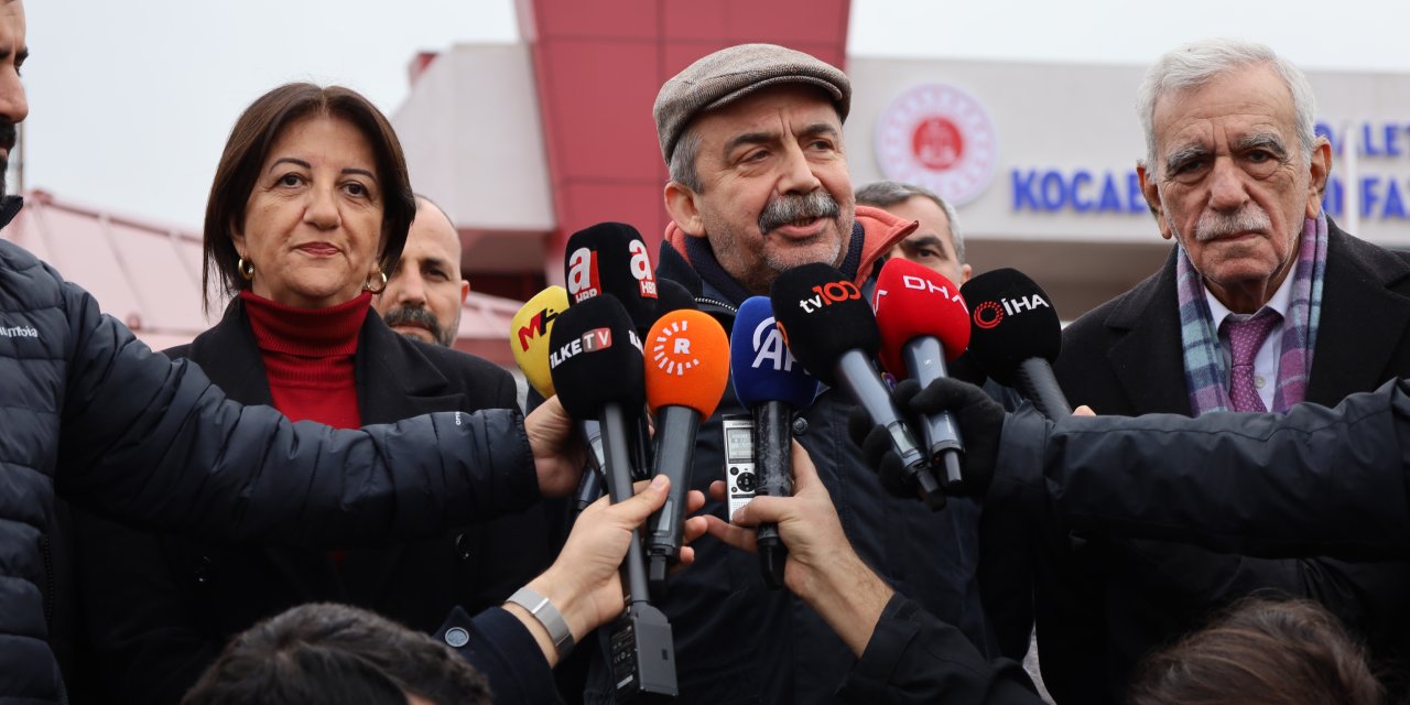 DEM Parti İmralı heyeti, Yüksekdağ ve Güzel’i ziyaret etti