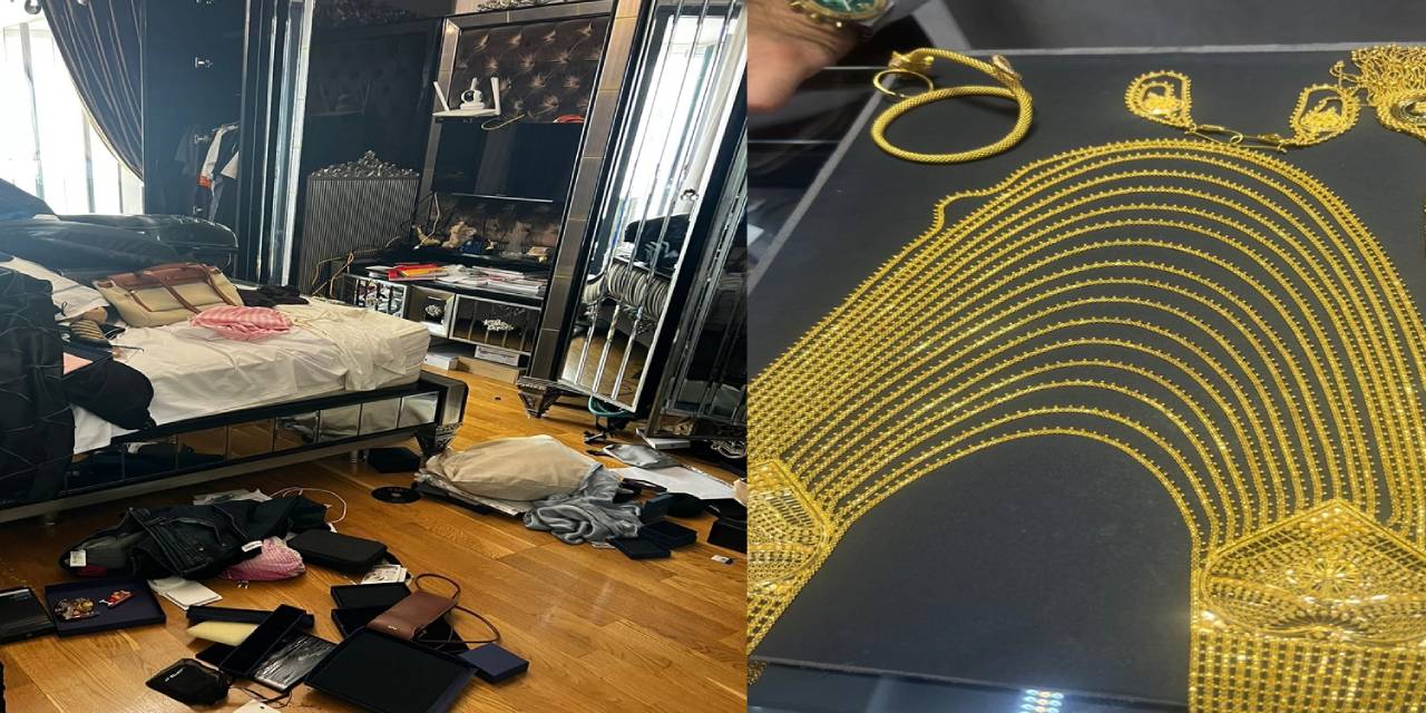 İki daireye giren hırsızlar 4 milyon liralık altın çaldı