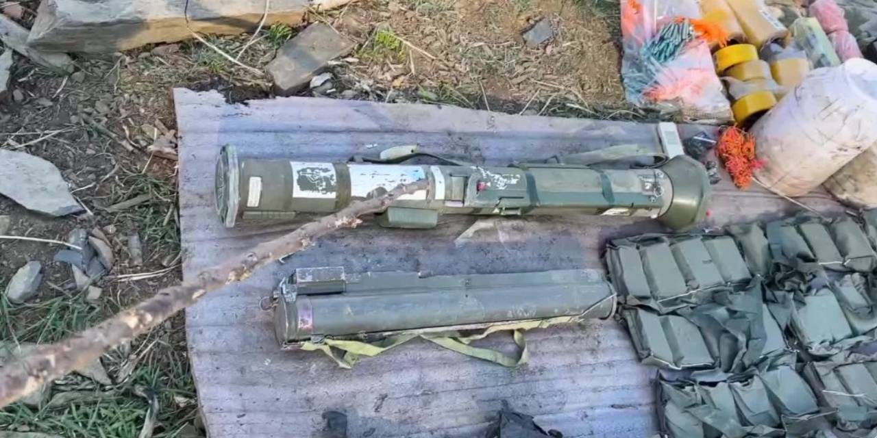 MSB: Hakurk bölgesinde çok sayıda silah ve mühimmat ele geçirildi