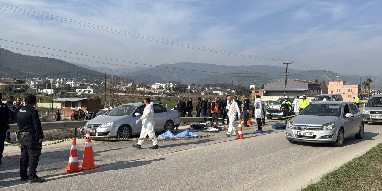 Hatay'da feci kaza. Seymen Demirel hayatını kaybetti