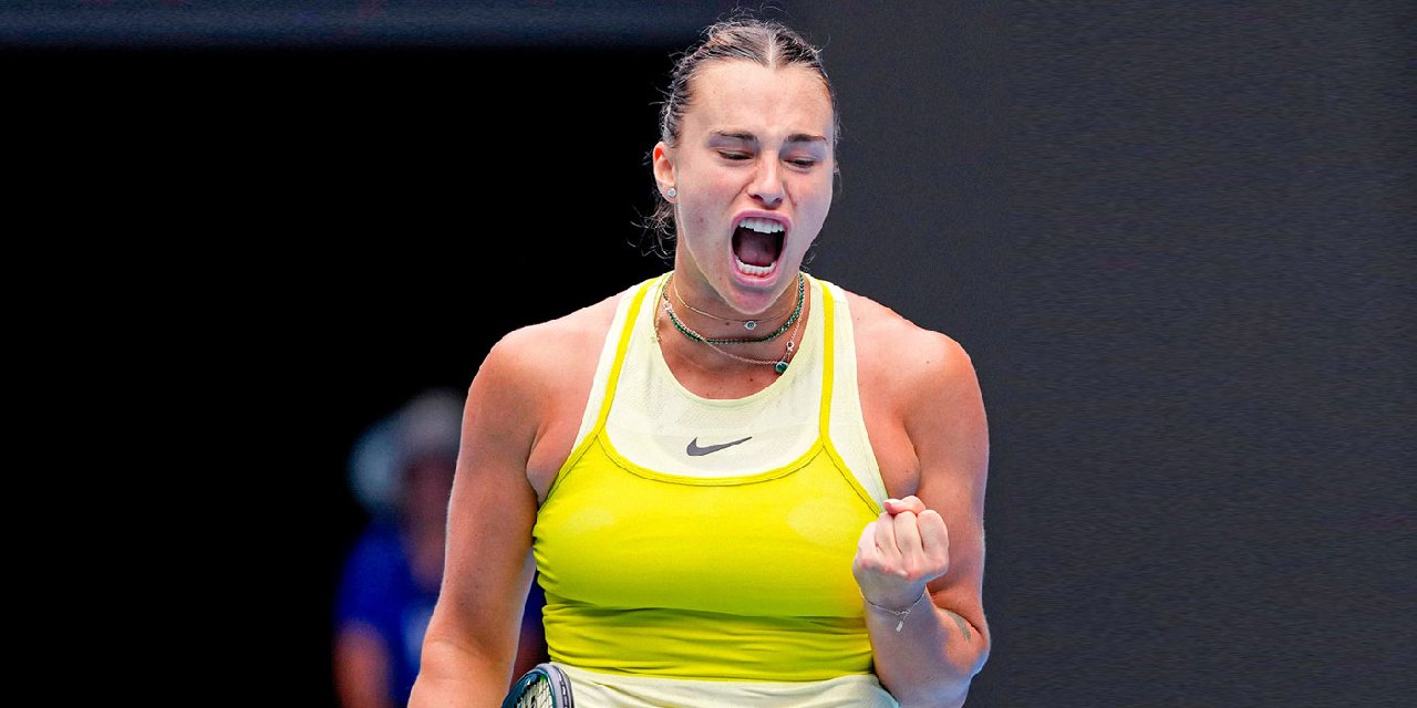 Sabalenka silindir gibi geçti