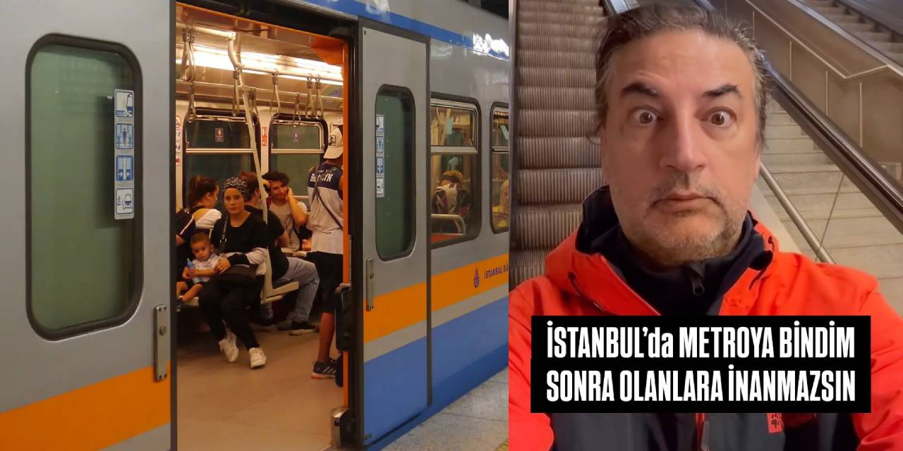 Çelik’in İstanbul metrosu videosu ortalığı karıştırdı