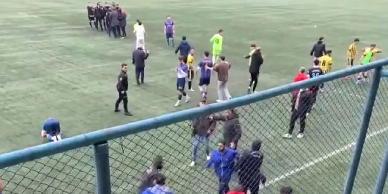 Trabzon'da  saha karıştı: Bu hakem gelirse maça çıkmayız