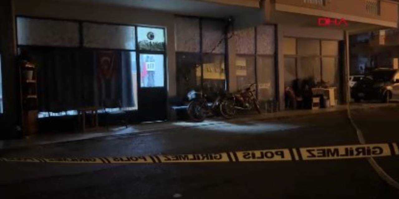 Kıraathanede bıçaklı kavga. 1 ölü