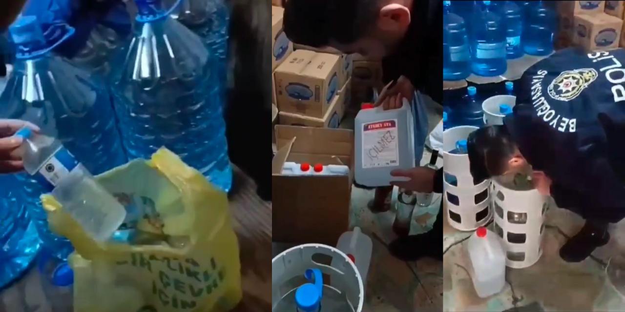 Polis zehrin merkezine operasyon yaptı! 72 litre ele geçirildi