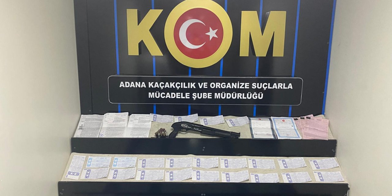 Tefecilik ve kumar operasyonunda 5 yakalama