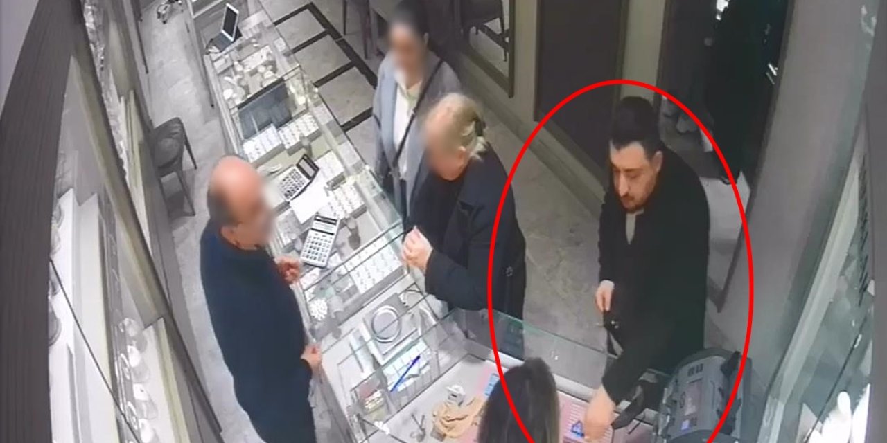 Sahte altın çetesi güvenlik kamerasından yakalandı