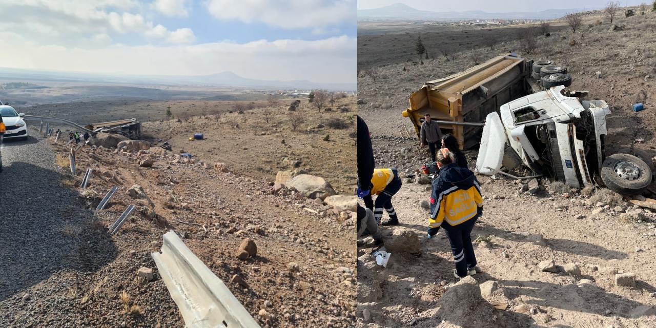 Direksiyon hakimiyetini kaybetti canından oldu!