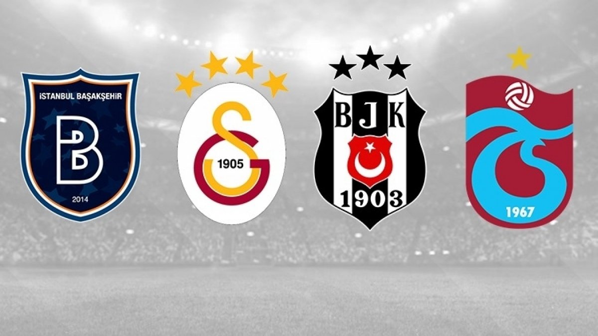Süper Lig'de puan durumu ve ilk dört takımın kalan maçları