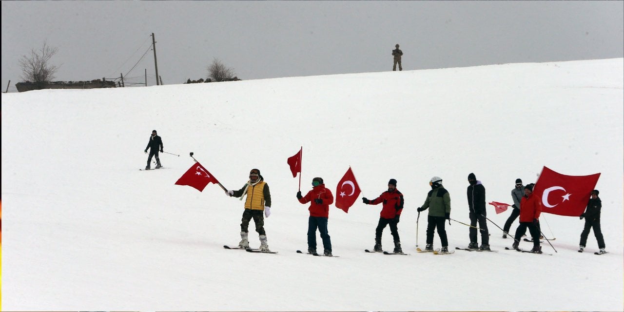 Tokat'ta kar şenliği düzenlendi