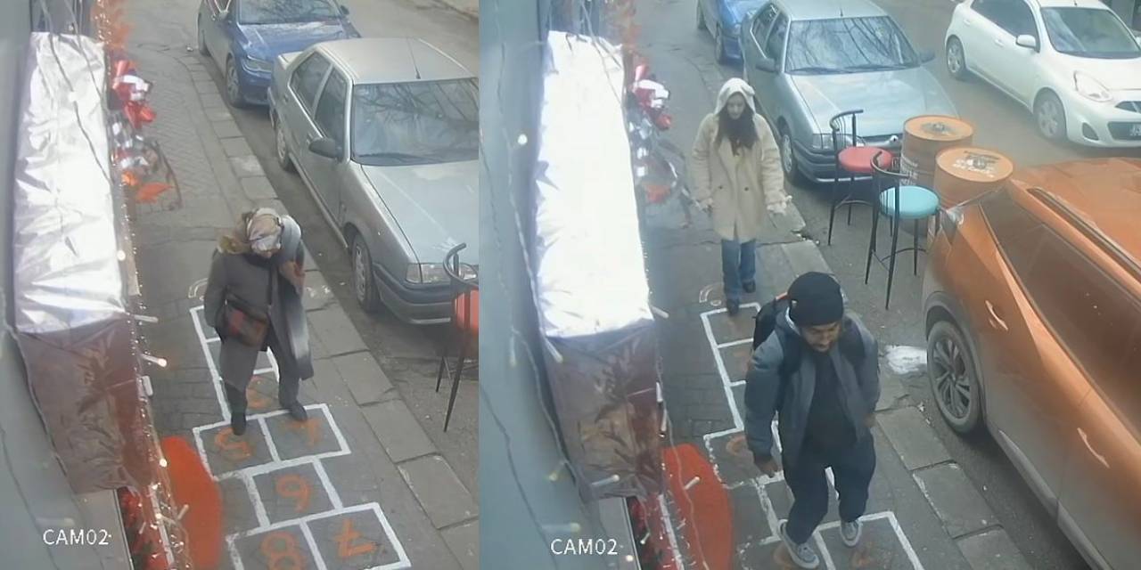 Küçük kızı için seksek oyunu çizdi. Yoldan geçenler dayanamadı