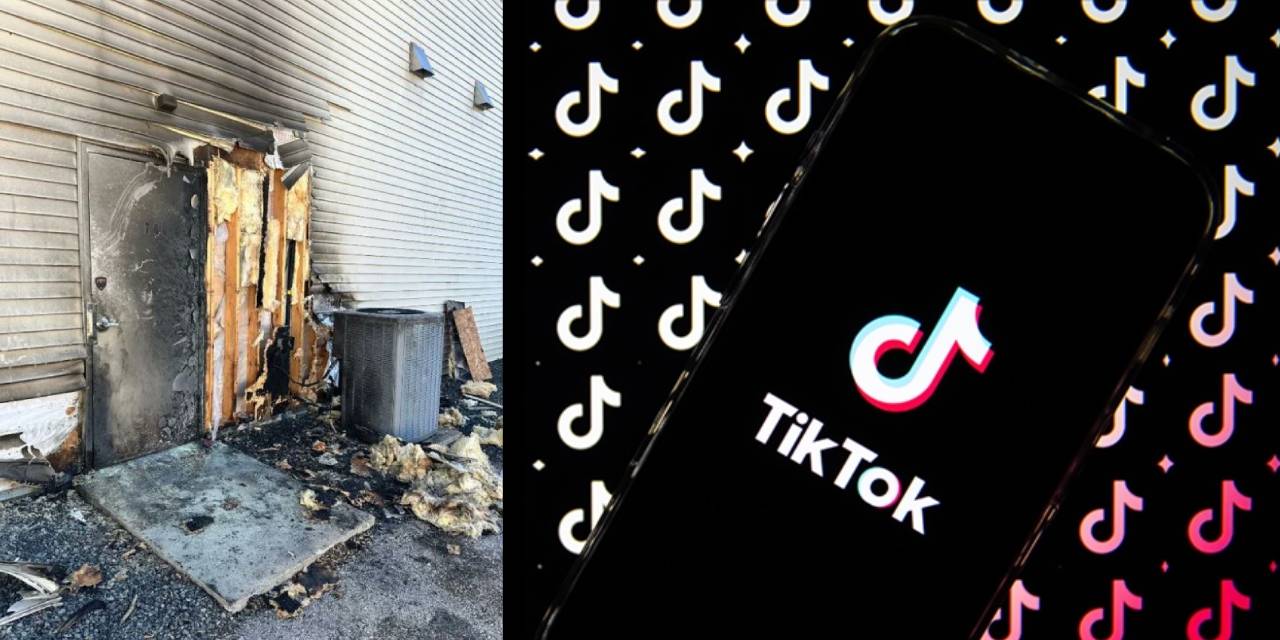 TikTok yasağına tepki gösteren genç yangın çıkardı